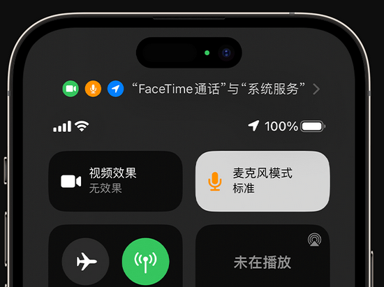 武宣苹果授权维修网点分享iPhone在通话时让你的声音更清晰 