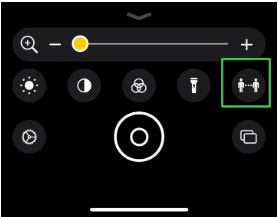 iPhone 14手机通过放大器进行人物检测方法教程